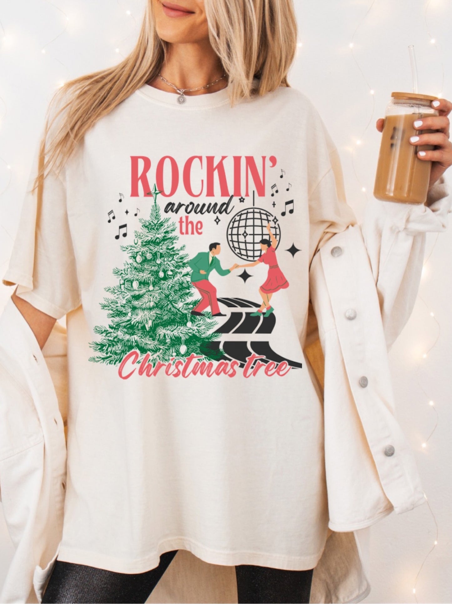 Rockin' Around Graphic Tee